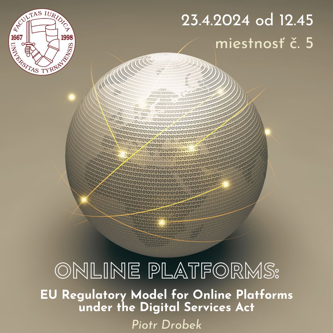  ONLINE PLATFORMS: EU Regulatory Model for Online Platforms under the Digital Services Act