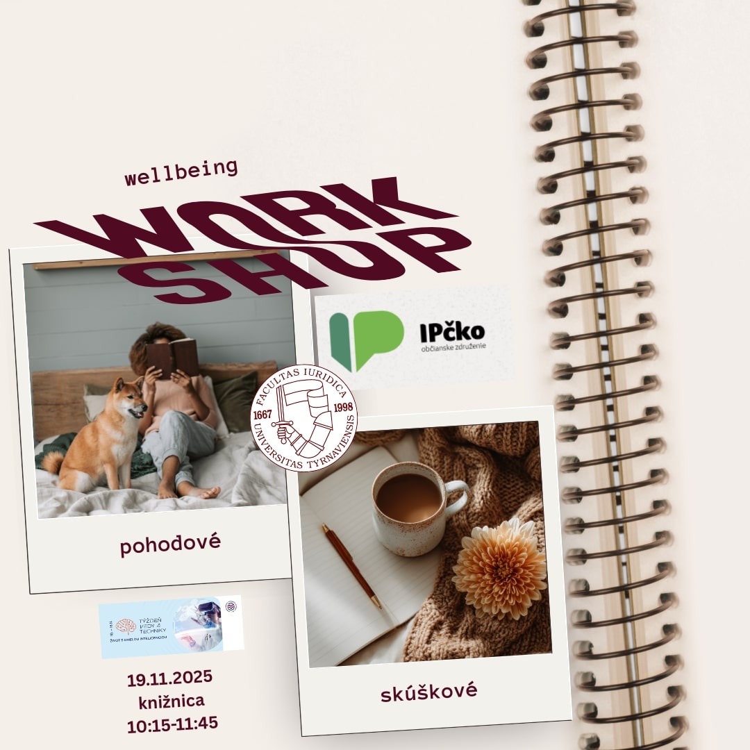 Pohodové skúškové - wellbeing workshop s IPčkom