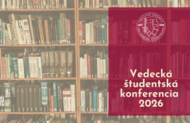 Fakultné kolo súťaže ŠVOČ