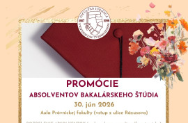 Promócie absolventov bakalárskeho štúdia