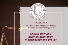 habilitačná prednáška