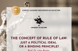 The Concept of Rule of Law