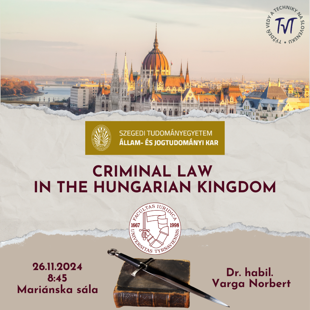 Criminal Law in the Hungarian Kingdom