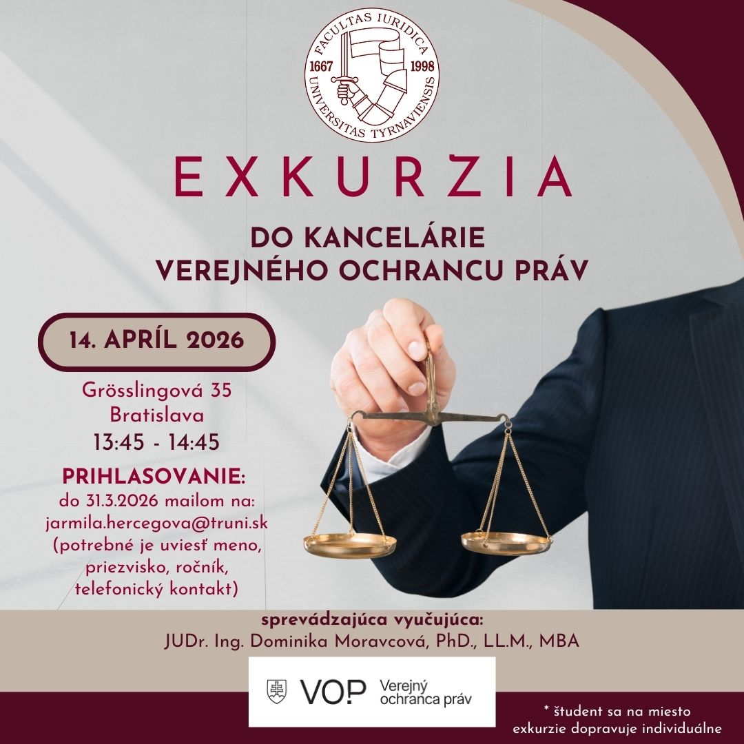Exkurzia - Kacelária Verejného ochrancu práv