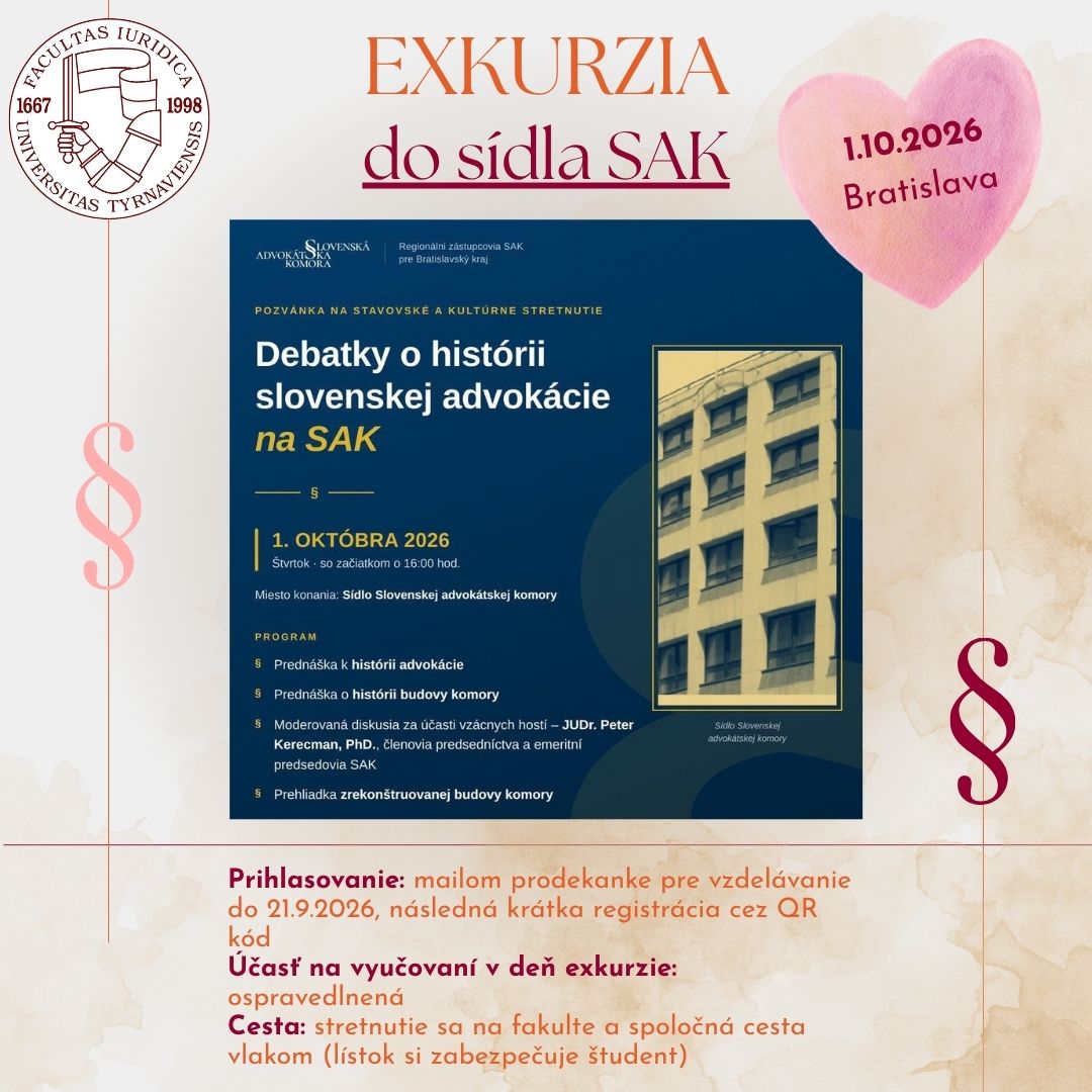 Exkurzia do sídla SAK