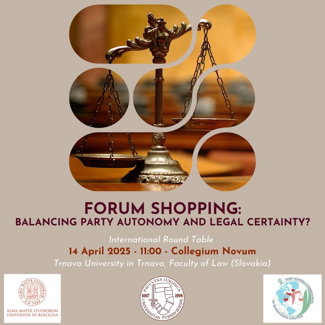 Forum Shopping: Balancing Party Autonomy and Legal Certainty?