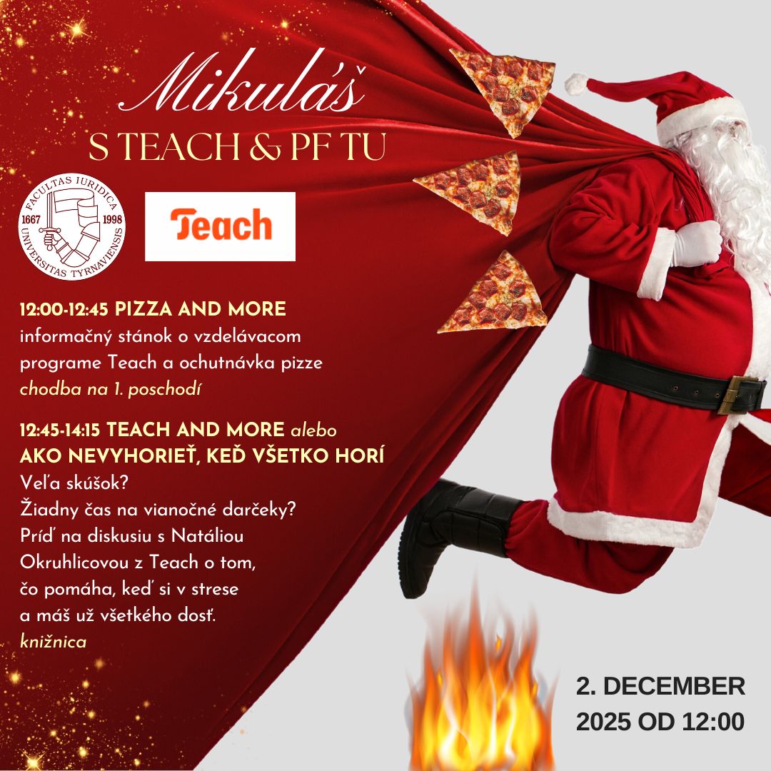Mikuláš s Teach & PF TU