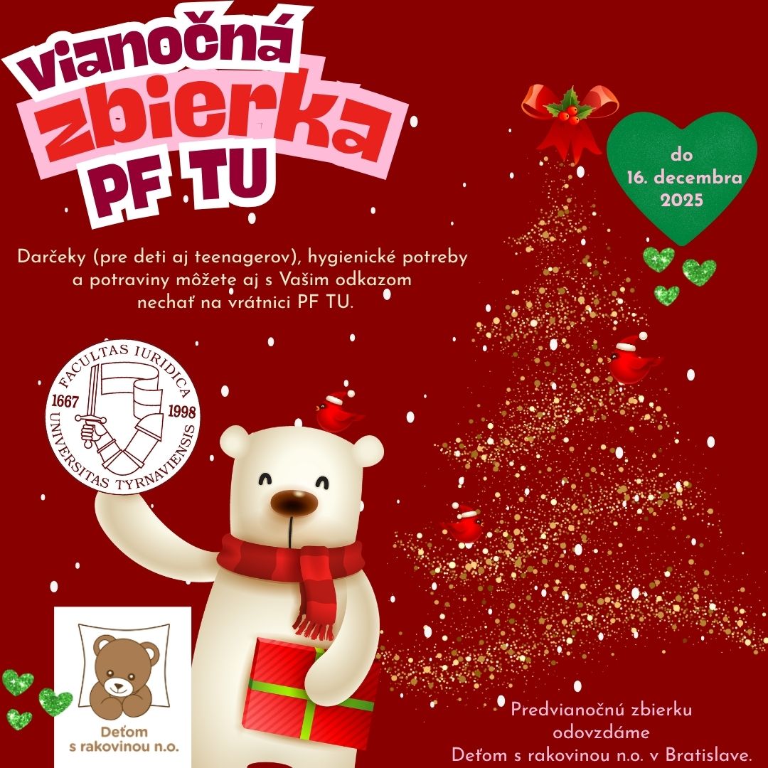 Vianočná zbierka pre organizáciu Deťom s rakovinou