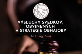 Výsluchy svedkov, obvinených a stratégie obhajoby