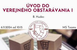 Úvod do verejného obstarávania I