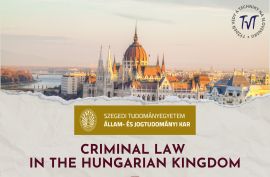 Criminal Law in the Hungarian Kingdom