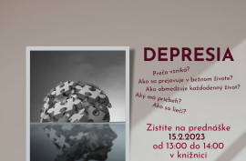 Prednáška klinickej psychologičky o depresii