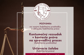 Kontumačný rozsudok