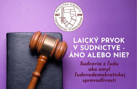 Laický prvok v súdnictve