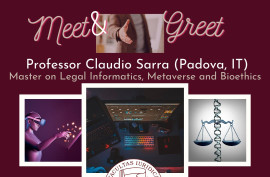 Meet&Greet Prof. Claudio Sarra