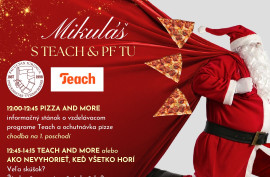 Mikuláš s Teach & PF TU