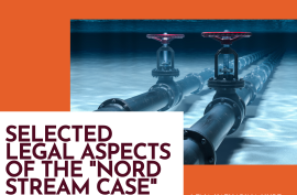 Selected Legal Aspects of the Nord Stream Case