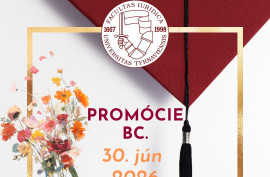 Promócie absolventov bakalárskeho štúdia