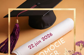 Promócie absolventov magisterského štúdia