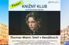 Knižný klub PF TU - Mann: Smrť v Benátkach