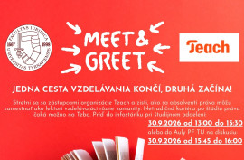 Meet & Greet: Teach