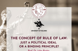 The Concept of Rule of Law – Just a Political Ideal or a Binding Principle?