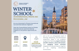 Winter School on International Private and Procedural Law